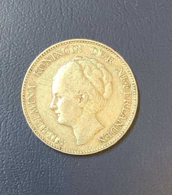 !!! Netherlands  1923 1 Gulden Coin !!!