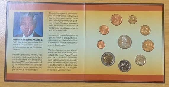 !!! Madiba Coins 2009 Unc Pack, not often seen !!!