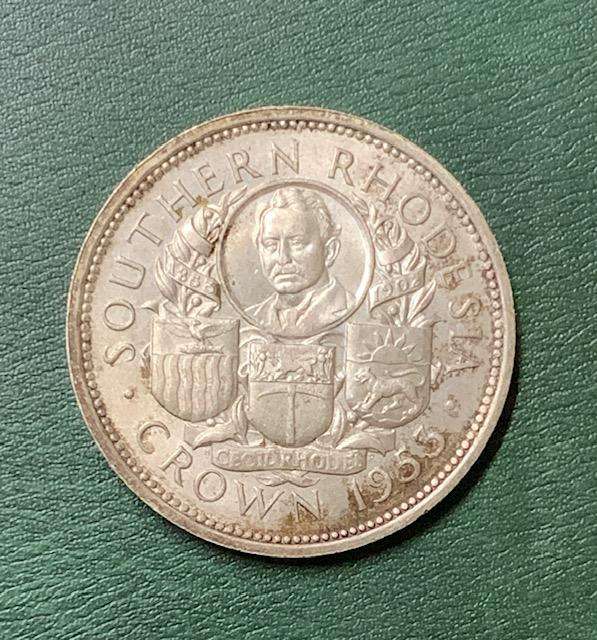 !!! Southern Rhodesia 1953 Crown  !!!