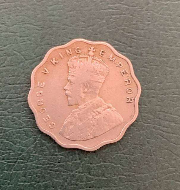 !!! India 1 Anna - 1936 !!!