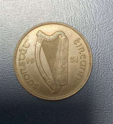 !!! Irish 1 Pre-Decimal 1 Penny - 1931 !!!