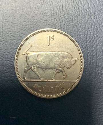 !!! Irish 1 Pre-Decimal 1 Shilling - 1951 !!!