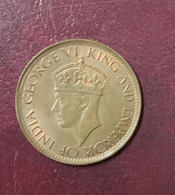 !!! Ceylon 1945 - 1 Cent!!!