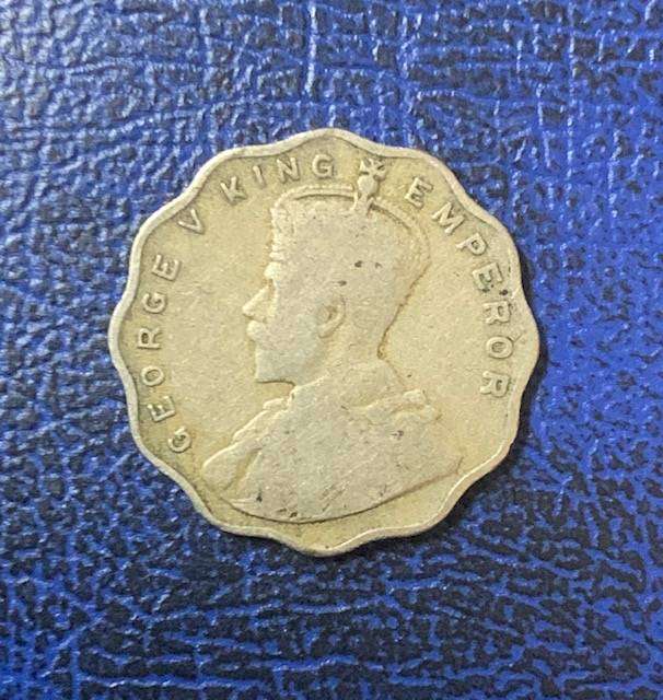 !!! India 1 Anna - 1919 !!!