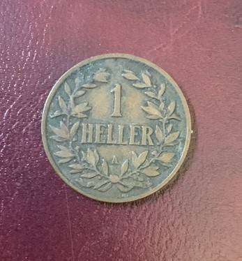 !!! German East Africa 1904 A  1 Heller !!!