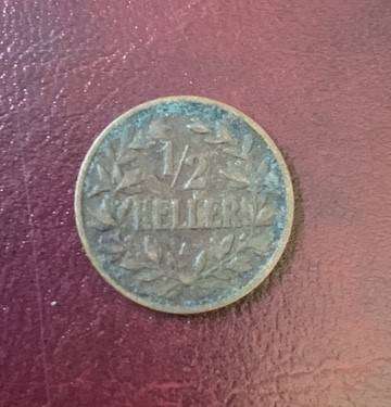 !!! German East Africa 1905 A  1/2 Heller !!!