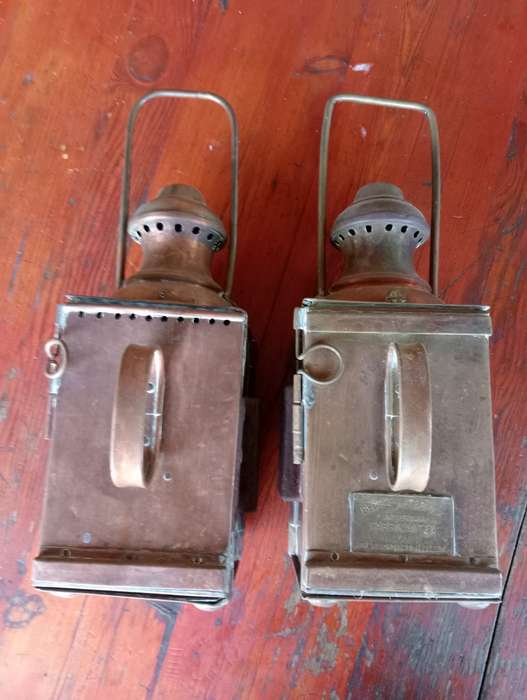 RARE Pre Boer War ZASM railway lanterns