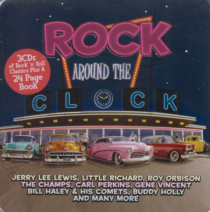 Rock Around The Clock - Various (3 CD`s in a Steel Box)
