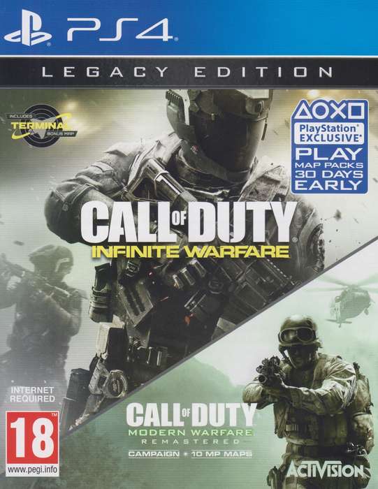 Call of Duty Infinite Warfare - Legacy Edition (PS4) [No Manual]