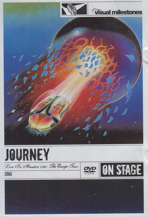 Journey - Live In Houston 1981 : Escape Tour (DVD) [Super jewel case used]