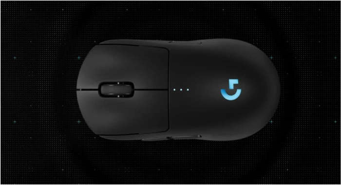 Logitech PRO 2 LIGHTSPEED Ambidextrous Wireless Gaming Mouse - Black