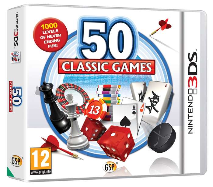 Nintendo 3DS 50 Classic Games