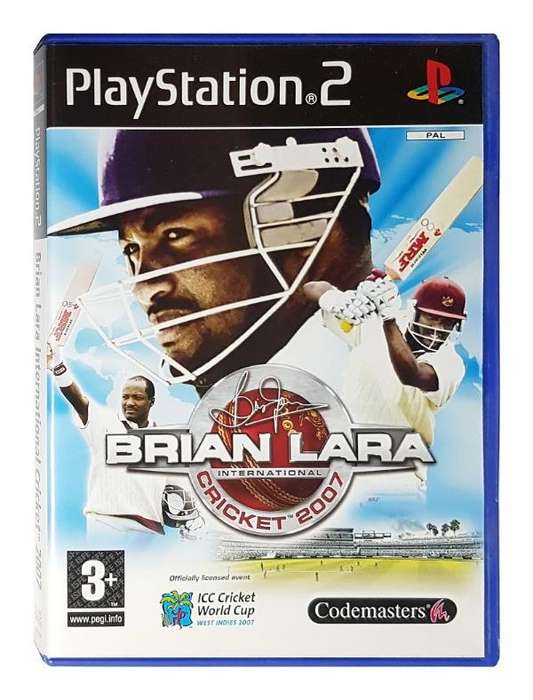 PS2 Brian Lara International Cricket 2007