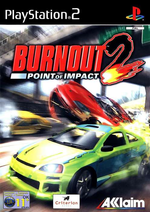 PS2 Burnout 2 Point Of Impact