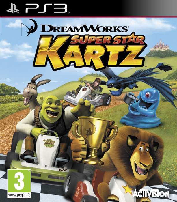 PS3 Dreamworks Super Star Kartz