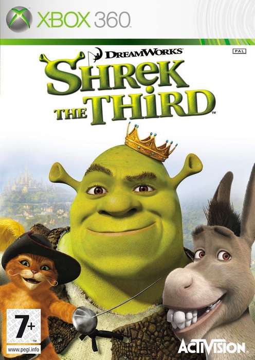 Xbox 360 Dreamworks Shrek The Third / Original Product