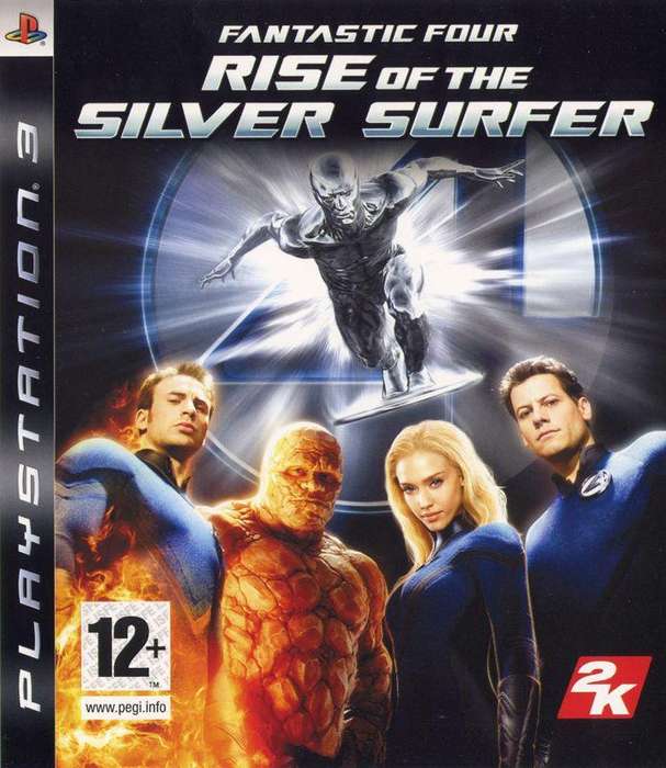 PS3 Fantastic Four Rise Of The Silver Surfer