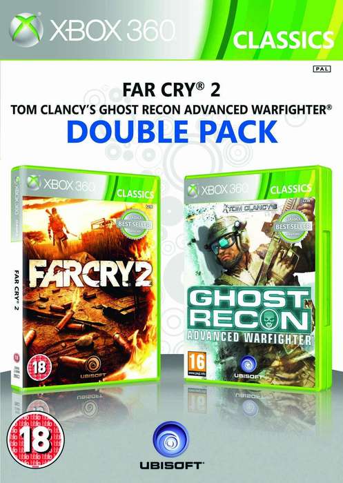 Xbox 360 Far Cry 2 & Tom Clancys GRAW Double Pack Classics / Original Product