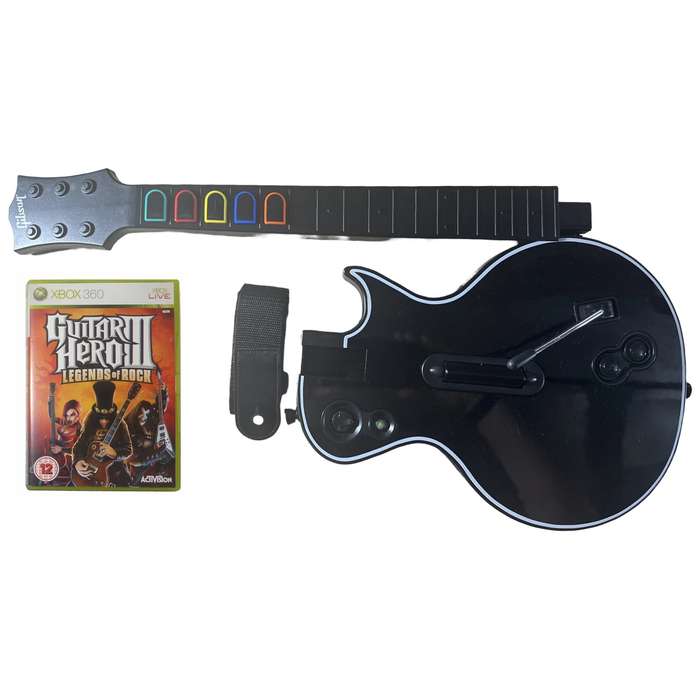 Xbox 360 Guitar Hero III Legends Of Rock Guitar Bundle / Original Product