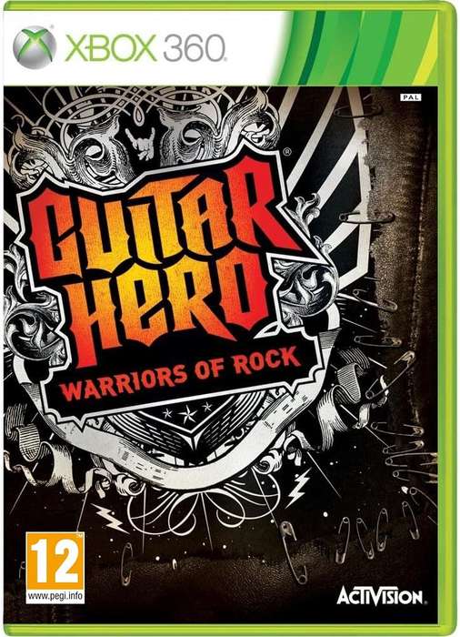 Xbox 360 Guitar Hero Warriors Of Rock / Original Product / Sag
