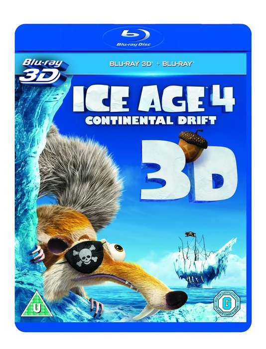 Ice Age 4 Continental Drift (Blu-Ray 3D)