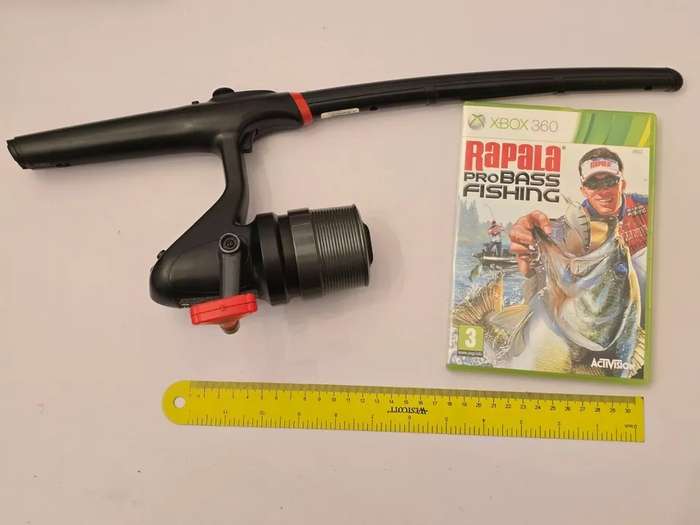 Xbox 360 Rapala Pro Bass Fishing Rod Bundle / Original Product