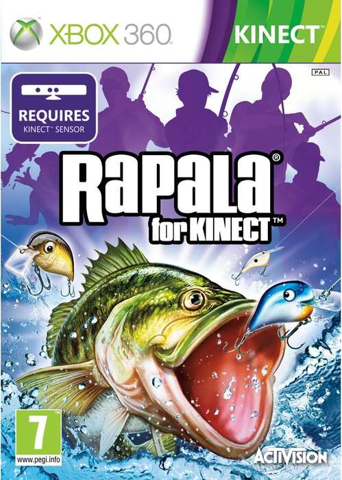 Xbox 360 Rapala For Kinect / As New / Original Product / Sag