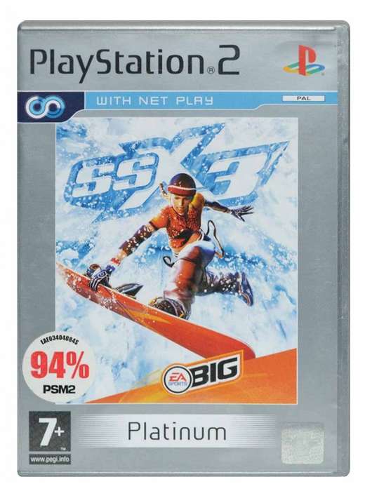 PS2 SSX 3 Platinum