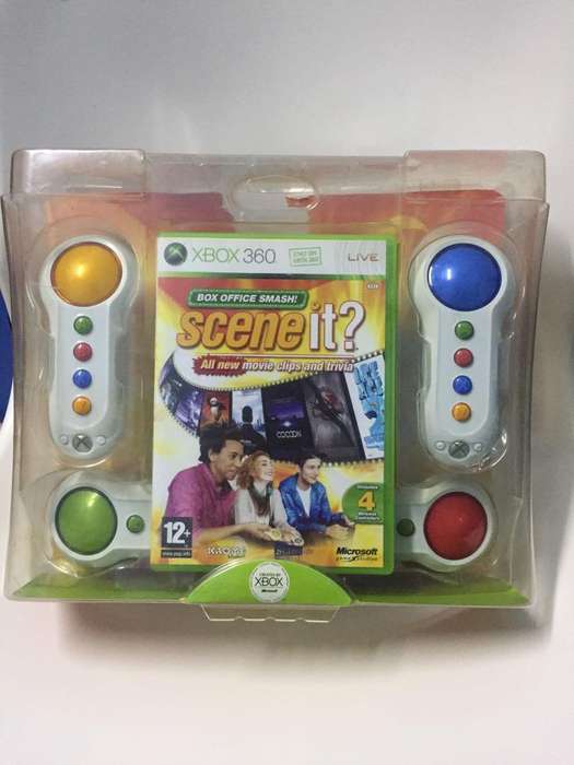 Xbox 360 Scene It Box Office Smash Bundle / Boxed / Original Product