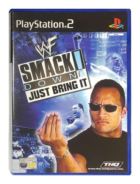 PS2 WWF Smackdown Just Bring It
