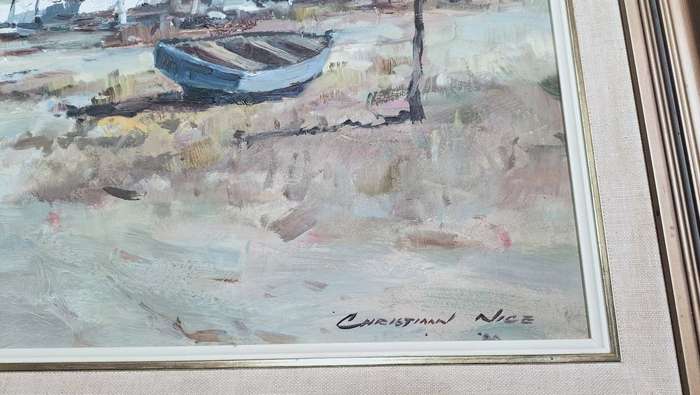 Christiaan Nice Oil on board size 600mm x 450mm