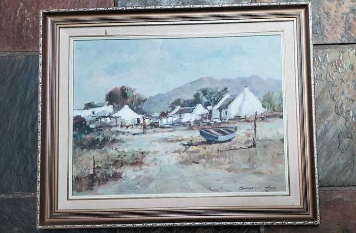 Christiaan Nice Oil on board size 600mm x 450mm