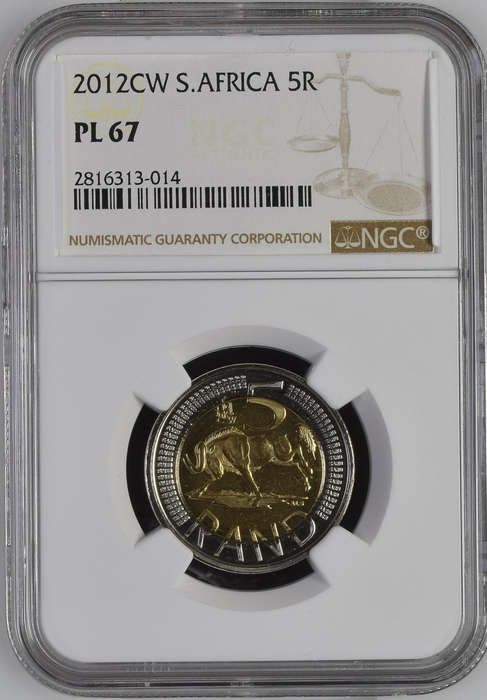 2012 RSA OOM PAUL R5 - PL67 - NGC GRADED