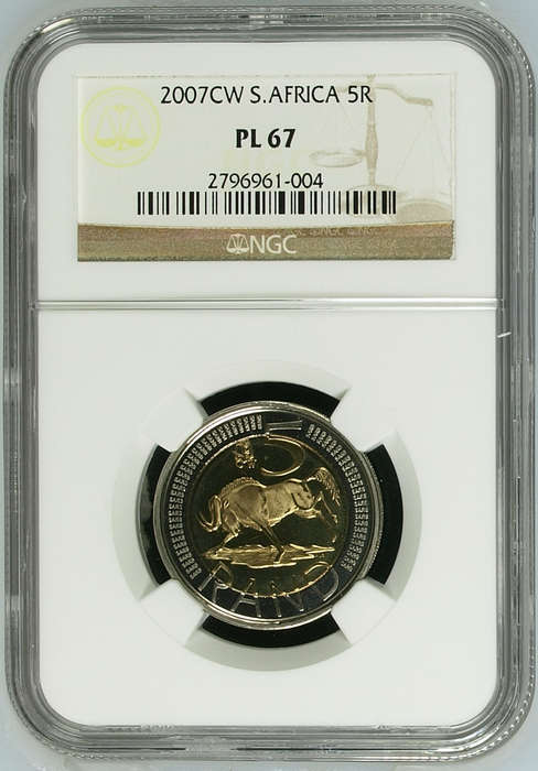 2007 RSA OOM PAUL R5 - PL67 - NGC GRADED