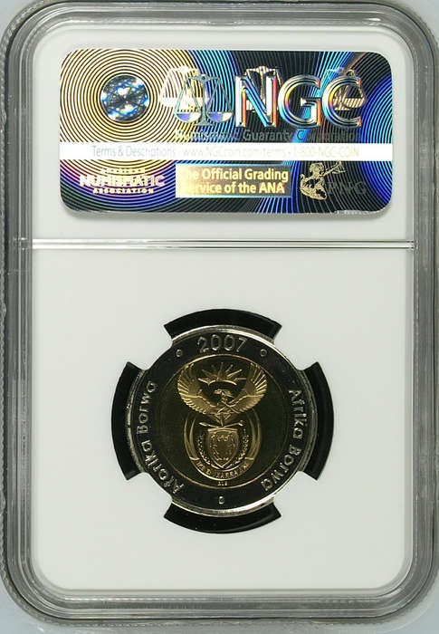 2007 RSA OOM PAUL R5 - PL67 - NGC GRADED