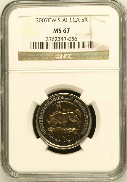 2007 RSA OOM PAUL R5 - MS67 - NGC GRADED