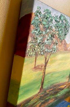 Sunshine Valley, Oil Painting