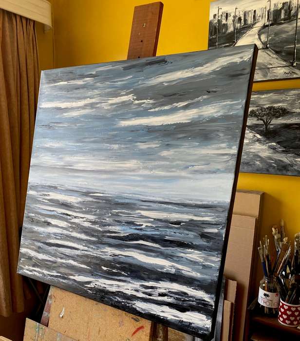 The Expanse of the Sea, Oil Painting, special