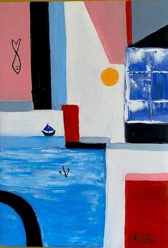 Memories of the Past 2, Oil Painting