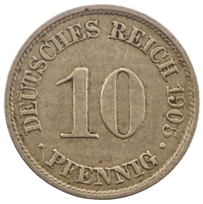 1905-A German (Berlin) 10 Pfenning