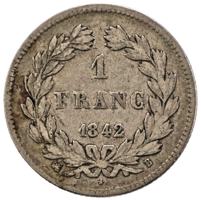 1842 France 1 Franc