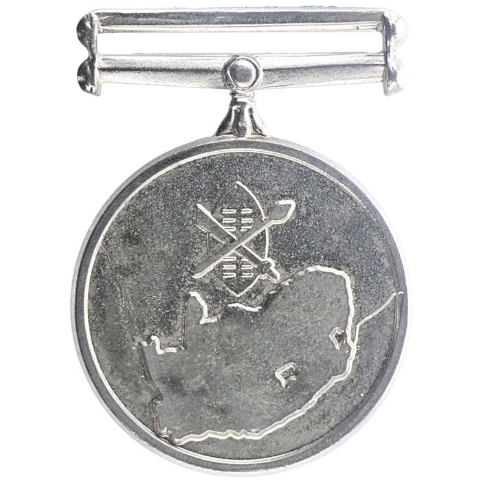 #0202 South Africa Full Size Former MK/APLA Military Service nickel-silver Medal without Ribbon, 39m