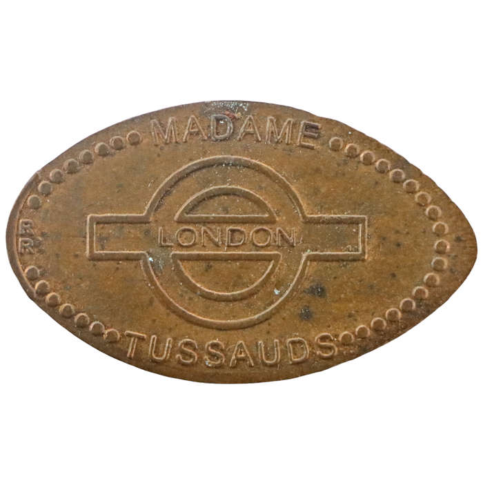 Madame Tussauds London Pennymangle Token, pressed by machine 4 (Retired)