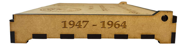 1947-64 South African Crown/5 Shilling Storage/Display Box