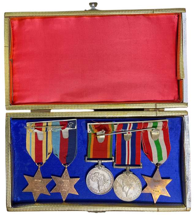 WW2 D. A. Faure Medal Lot