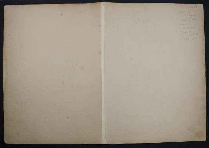 1859 The British Islands And The North Sea, The Orkney And Shetland Islands and The Channel Islands