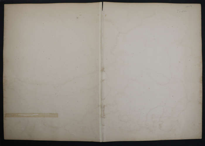 1859 India 2 Map Pair by J. and C. Walker- Both have slight tears in the middle