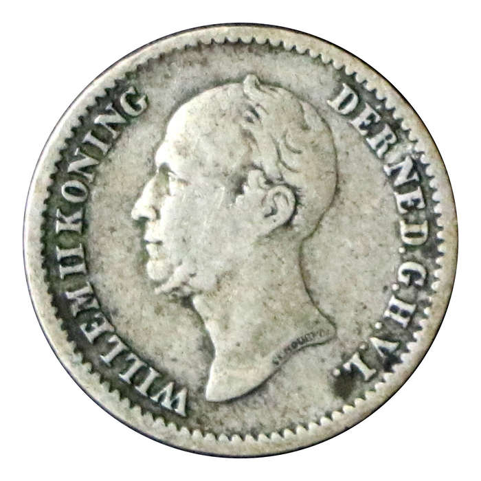 1849 Netherlands 10 Cent