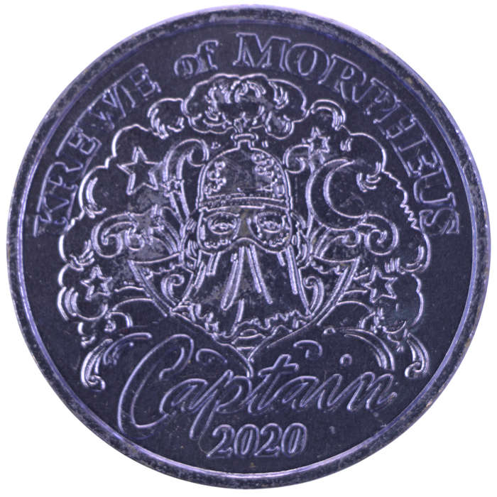 2020 United States Mardi Gras Krewe of Morpheus Plastic Token