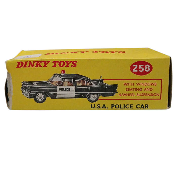 R0 Start-HUGE Car Collection Sale -1960 Dinky U.S.A. Police Car